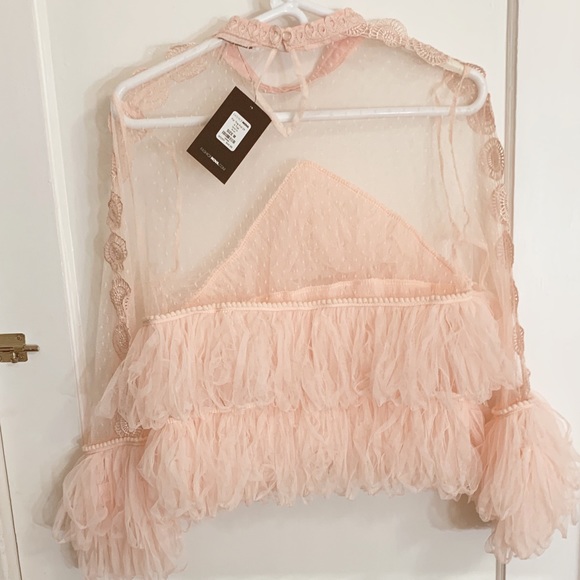 Blush Frill Top - Picture 4 of 4